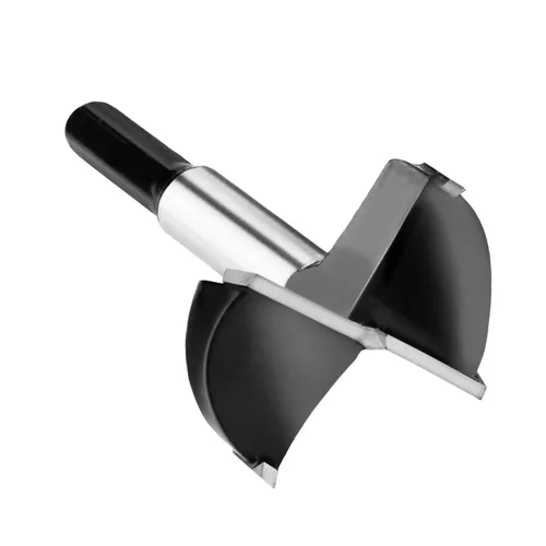 Vista 2 de Broca Forstner de 1-1/2 pulgadas, sierra de agujero de madera con punta de carburo de tungsteno para madera dura, madera contrachapada de plástico