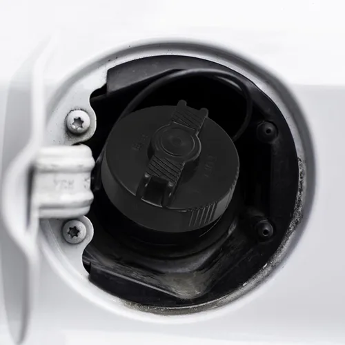Vista 6 de Tapa del tanque de gas de la carretilla elevadora de 2 piezas: Tapa de llenado de aceite resistente con tornillo - Adecuado para carretillas