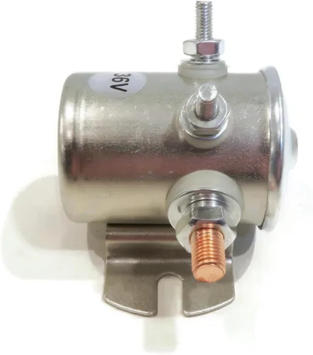 Vista 4 de The ROP Shop Conjunto de solenoide 36 Voltios 4 Terminal 70 Series para Yamaha Electric G2 Carrito de golf