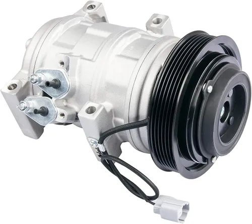 Vista 2 de Compresor de CA con compresor de aire acondicionado de embrague compatible con Honda Odyssey 2005-2007, Pilot 2005-2008, Ridgeline 2006-2008, Acura