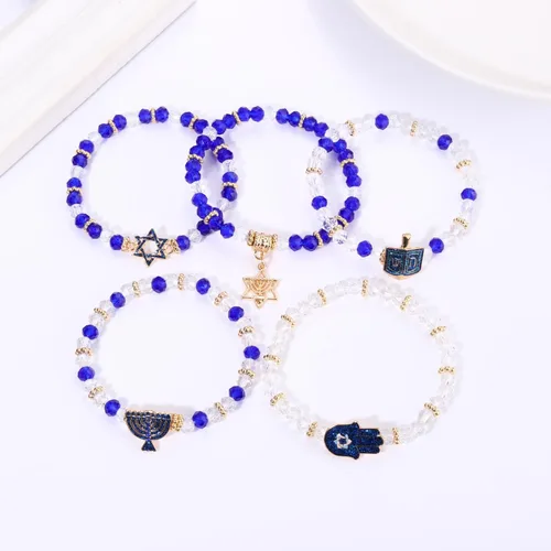 Vista 154 de Surfer Heishi - Pulseras apilables para mujer, apilables, de vinilo arcoíris, disco de arcilla, pulseras elásticas para la amistad, joyería bohemia