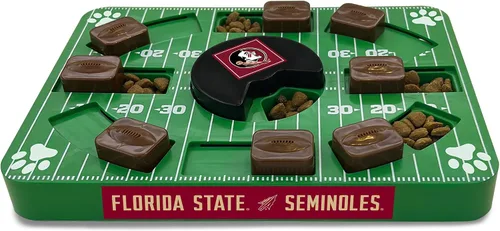 Vista 28 de Pets First NCAA Alabama Juguete de Rompecabezas Grande, Juguete de Tratamiento de Rompecabezas para Perros, Nuevo Tamaño Grande, Juguete Interactivo