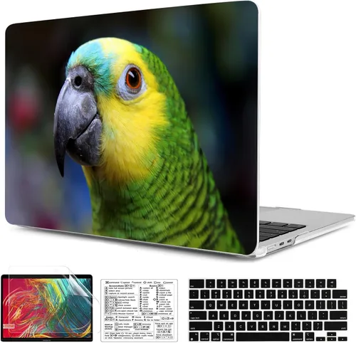 Vista 11 de Funda compatible con MacBook Air de 15 pulgadas 2026 2025-2023 Release M5 A3448 M4 A3241 M3 A3114 M2 A2941 Funda de plástico duradera con cubierta