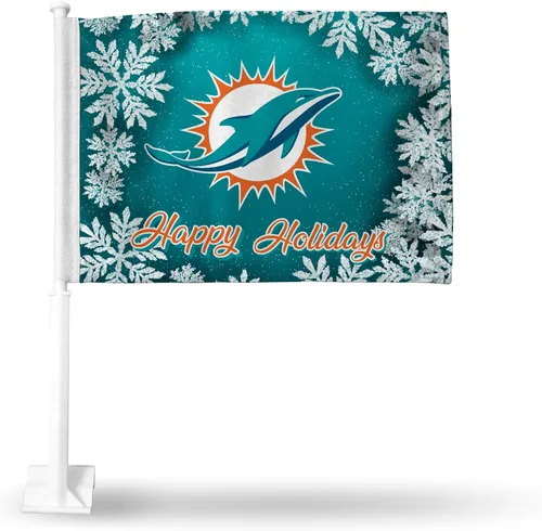 Vista 91 de Rico Industries NFL - Bandera de coche de doble cara, accesorio para coche