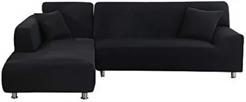 Vista 16 de MIFXIN - Funda de sofá en forma de L, 2 piezas, suave y elástica, para sofá seccionado en forma de L, protector de muebles para perros, mascotas