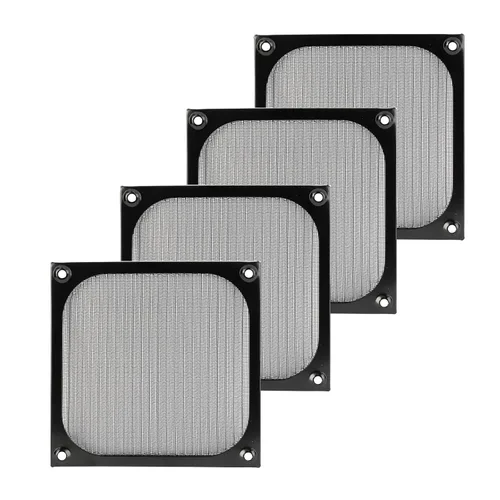 Vista 7 de Silverstone Technology SST-FF121B-USA-2Pack - Filtro de ventilador (4.724 in) con rejilla de panal