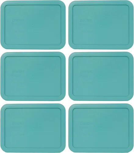 Vista 5 de Pyrex 7210-PC - Tapa rectangular de almacenamiento de alimentos de 3 tazas, fabricada en Estados Unidos BPA-Free Plastic Fits 7210 3-Cup Glass