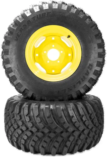 Vista 4 de MowerPartsGroup (4) Conjuntos de neumáticos Versa Turf 26x12.00-12 18x8.50-10 para John Deere TCU20390 LVA20123