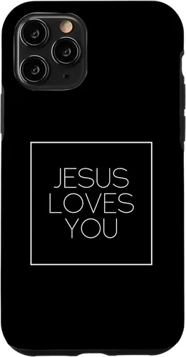 Vista 29 de Jesus Loves You Case for iPhone 17