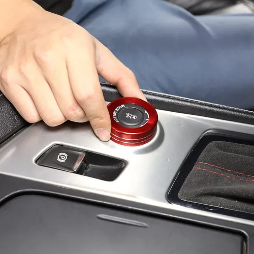 Vista 6 de TINKI Anillo decorativo de ajuste de brillo para instrumento de automóvil, para Chevy C7 Corvette 2014-2019, accesorios interiores