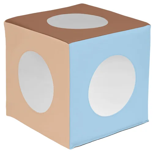 Vista 12 de ECR4Kids SoftZone cubo espejo, juguete sensorial, varios