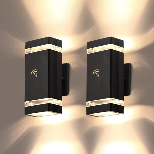 Vista 8 de LMP LED luz de pared cuadrada, luces al aire libre, cuerpo de aluminio impermeable, 3000k 5W con certificado ETL