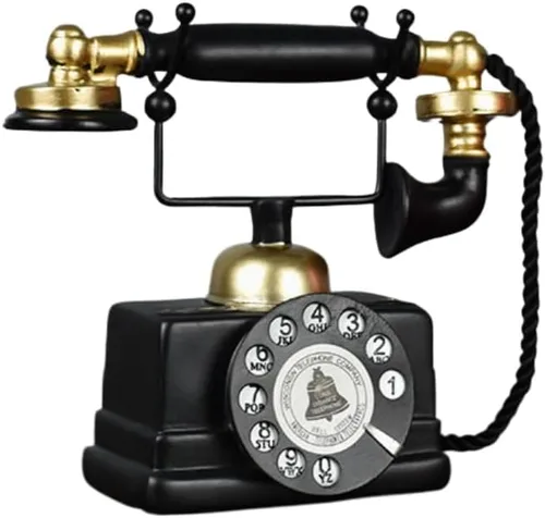 Vista 8 de Estatua retro de radio para decoración del hogar, figura de TV retro para estante, estantería, mesa, oficina, sala de estar (radio)