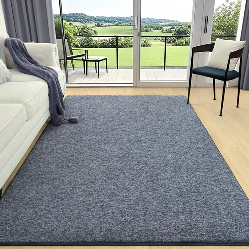 Vista 24 de AROGAN Alfombra Shag de Pasillo de 2 x 4 pies para pasillos, alfombras lavables con espuma viscoelástica para dormitorio, entrada