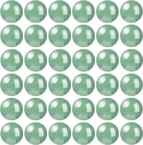 Vista 21 de 100 piezas de cuentas de piedra natural de 6 mm, turquesa africana redonda, cuentas sueltas de gema con cordón elástico para hacer pulseras