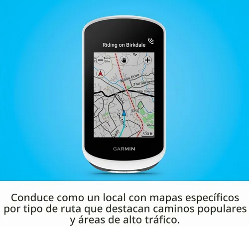Vista 5 de Garmin Edge® Explore 2 Power, navegador GPS para ciclismo fácil de usar, compatibilidad con eBike, mapas y navegación, con características