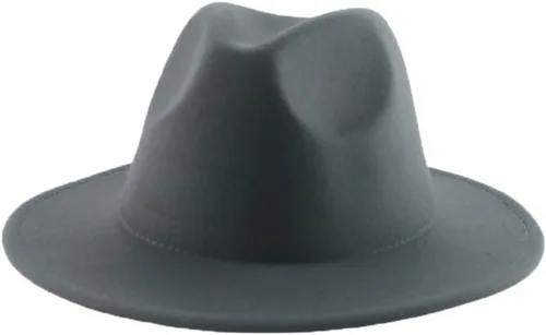 Vista 29 de Sombrero de invierno para mujer, sombreros de invierno para mujer, moda formal, boda, decorar, gorra de Panamá