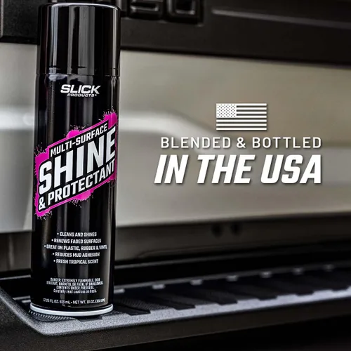 Vista 9 de Slick Products - Capa protectora Shine & Protectant para plásticos, vinilo, goma, fibra de vidrio y más