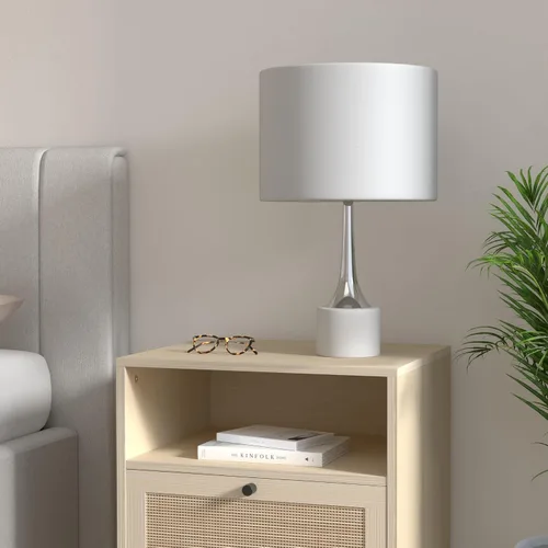 Vista 4 de nuLOOM Monty - Lámpara de mesa metálica de 26 pulgadas