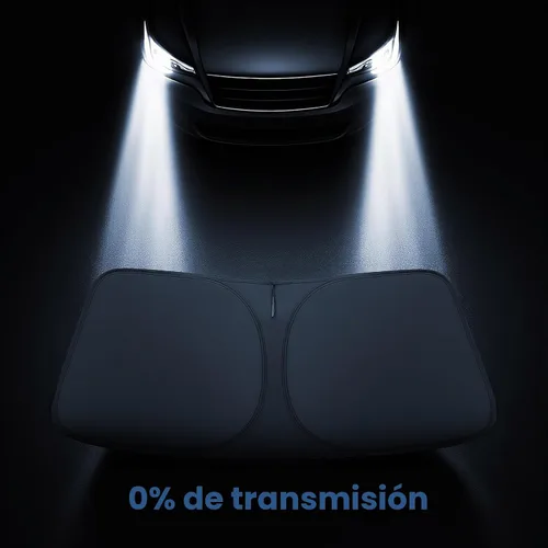 Vista 4 de Magnelex - Parasol para parabrisas para Tesla Model 3 y Model Y 2017-2026, parasol plegable para ventana de automóvil, cubierta de visera térmica