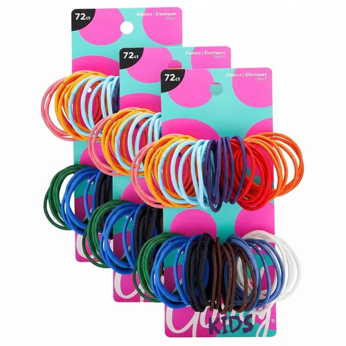 Vista 13 de Goody Kids Ouchless Elastic Hair Ties, 40 Ct, Assorted Colors, Pain-Free Colores surtidos