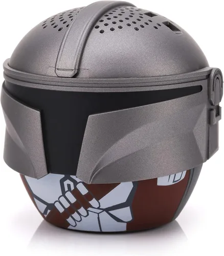 Vista 4 de Bitty Boomers Star Wars: Chrome Mandalorian - Mini altavoz Bluetooth