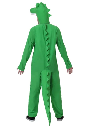 Vista 2 de Disfraz de Caimán Tonto Talla Plus para Adultos Multicolor