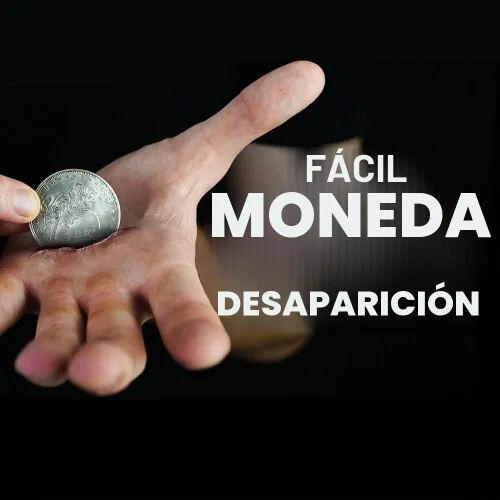 Vista 3 de MilesMagic Carrete de cuervo de mago truco de monedas Desvanecimiento de monedas Monedas Cambiando Reven Herramienta profesional de mentalismo