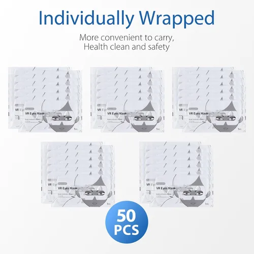 Vista 8 de DESTEK QH3 Head Strap & VR Face Mask Bundle, Compatible with Quest 3