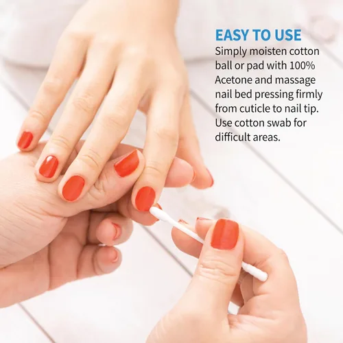 Vista 11 de ForPro Professional Collection - Acetona 100% pura, 16 onzas líquidas, removedor de esmalte de uñas profesional para uñas naturales, artificiales
