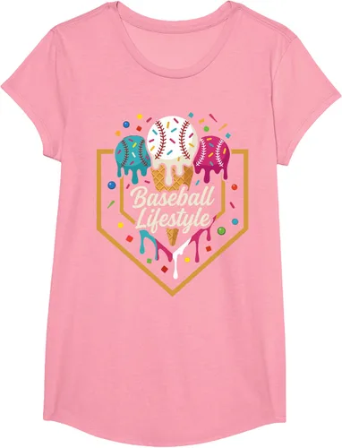 Vista 107 de Baseball Life Style Camiseta