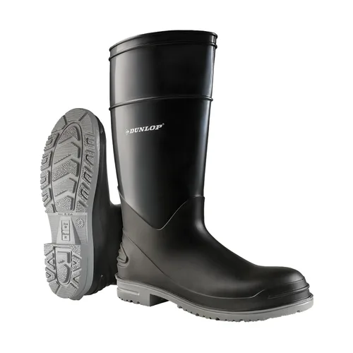 Vista 13 de Dunlop 8908603 Durapro - Botas con puntera de acero de seguridad, material de PVC de polimezcla 100% impermeable, cómodas plantillas energizantes