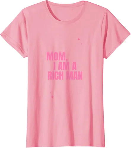 Vista 12 de Mamá, soy un hombre rico camiseta