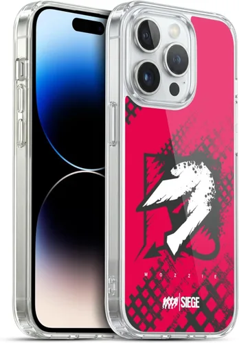 Vista 61 de Head Case Designs Funda de gel con licencia oficial de Tom Clancy's Rainbow Six Siege Bandit Icons [protección de grado militar] compatible