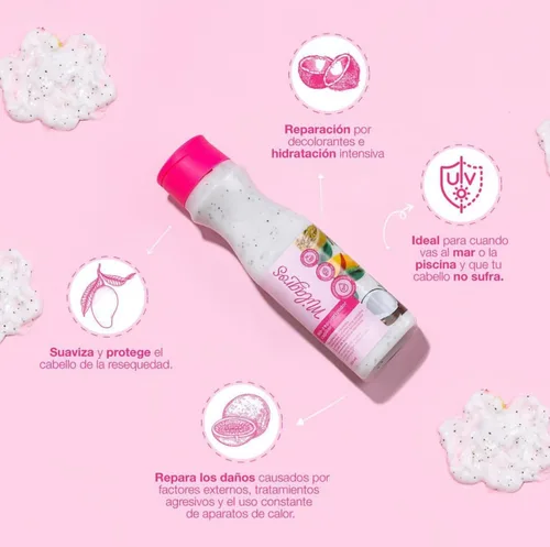 Vista 2 de Milagros Champú Herbal & Tratamiento Biorepolarizador Combate caida del cabello y promueve su crecimiento Tratamiento de Colombia Milagros ideal
