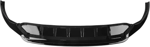 Vista 2 de Kit de carrocería divisor de alerón de parachoques delantero para Audi Q8 2018-2023 SQ8 2019-2023 negro brillante