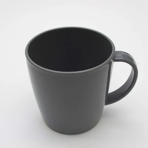 Vista 3 de Taza y tapa con un agujero para pajilla, para niños, enfermería, viajes, sin BPA, no tóxico, horno de microondas, apto para lavavajillas, Gris