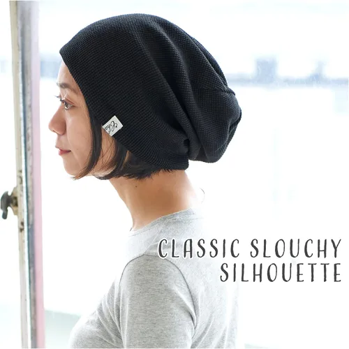 Vista 8 de CHARM Gorro de algodón holgado para mujer, estilo japonés