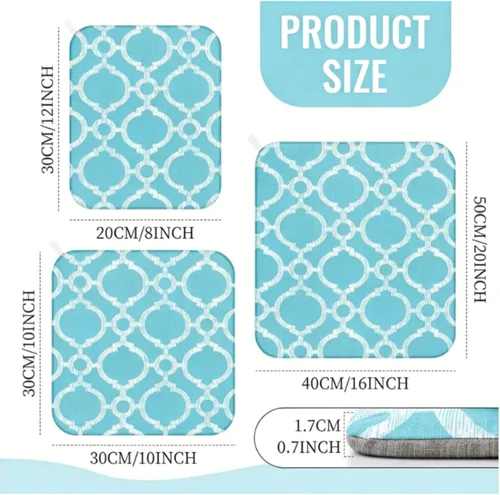 Vista 2 de 3 alfombrillas de prensa térmica compatibles con Easypress 2/Easypress Easy Press Mat protector resistente de doble cara aplicable aislamiento