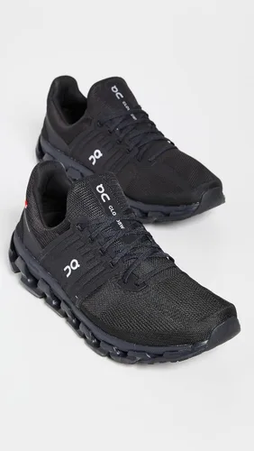 Vista 4 de On Zapatillas Cloudswift 3 para correr para hombre Todo negro