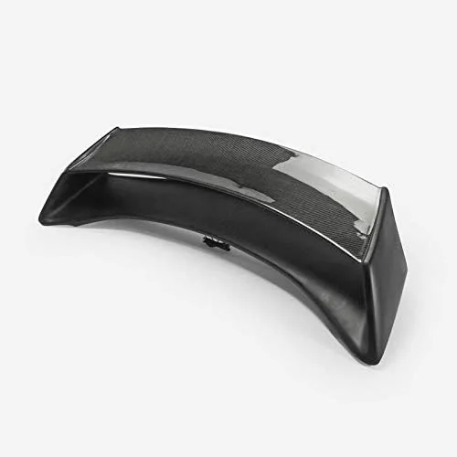 Vista 4 de Para Nissan 370z Z34 09+ Porción en adelante Fibra de Carbono AM Estilo Ala Trasera (con Luz de Freno) Fibra de Vidrio Frp Sin Pintar Base Amuse