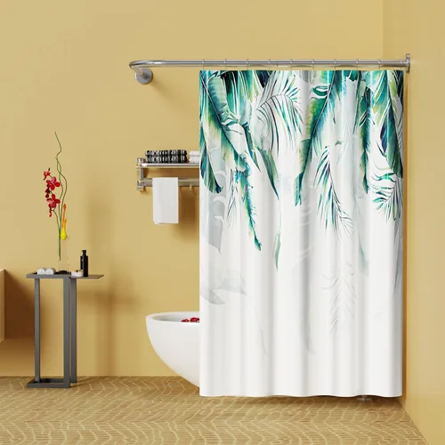 Vista 4 de Barra extensible de cortina de ducha en esquina de bañera en forma de L de acero inoxidable 304, instalación sin taladro, para baño, tienda de ropa