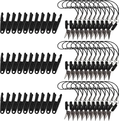 Vista 8 de JubileeYarn Itty Bitty Snippy - Tijeras de llavero portátiles compatibles con la TSA, color blanco, 1 par