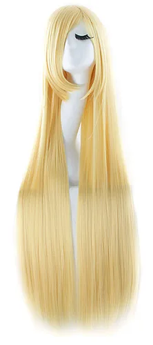 Vista 19 de MapofBeauty - Peluca de cabello largo y rizado en espiral para disfraz de cosplay (azul celeste)