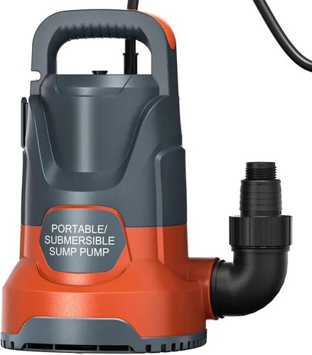 Vista 7 de Termoplástico eléctrico sumergible de la bomba de agua 3700GPH de Amarillo