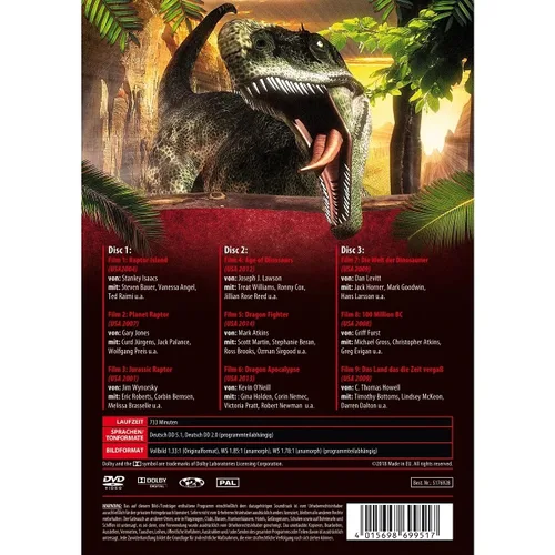 Vista 2 de Raptor Rex - Könige der Raubtiere 3 DVDs