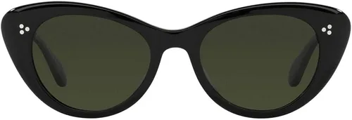 Vista 2 de Oliver Peoples RISHELL SUN OV 5415SU - Lentes de sol para mujer, color negroG - verde 5119145, BlackG- Green