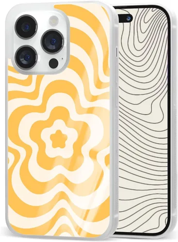 Vista 19 de Fundas de teléfono con estampado de flores Kawaii para niñas estéticas iPhone 5 6 7 8 11 12 13 14 Pro Max Plus Mini X, Samsung S9 S10 S20 S21 S22