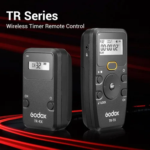 Vista 2 de Godox TR-N1 TR-N3 - Liberación remota del obturador para Nikon, intervalómetro de liberación de obturador inalámbrico compatible con Nikon Z9 Z7 Z6