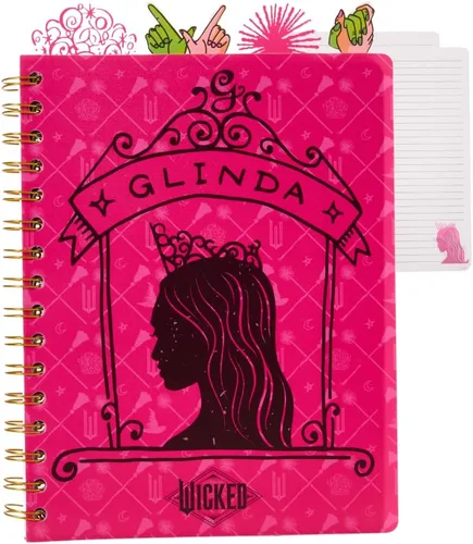 Vista 11 de Innovative Designs Disney Beauty and The Beast Journal Notebook, Spiral Bound, 96 Lined Pages, 8 x 7 inches Princess Belle and Beast Vinyl Cover